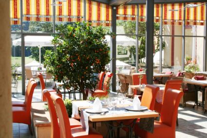 Wintergartenrestaurant im Parkhotel